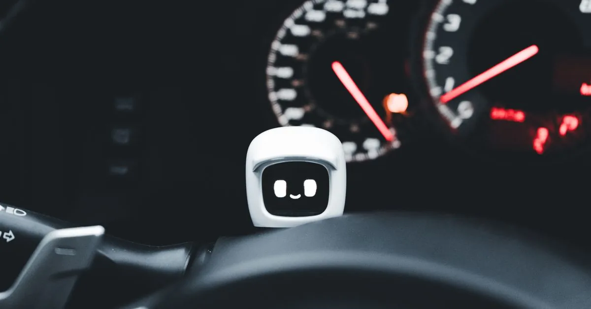 Automobilio valdymo skydas su dirbtinio intelekto funkcijomis